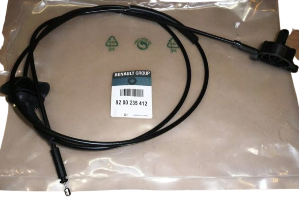 Linka Otwierania Maski Renault Dacia 8200235412 Oryginał ORG 8200235412