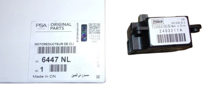 Motoreduktor Citroen Peugeot 6447Nl Oryginał ORG 6447NL