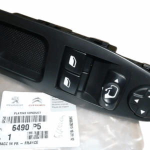 Panel Przełącznik Szyb Citroen Peugeot 6490P5 Oryginał ORG 6490P5