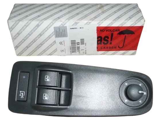 Panel Przełącznik Szyb Citroen Peugeot 6490X9 Oryginał ORG 6490X9