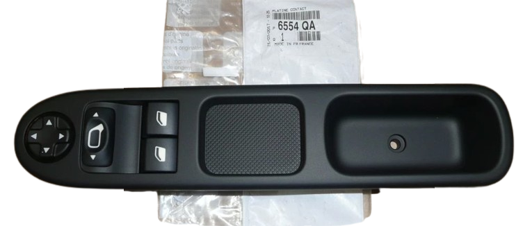 Panel Przełącznik Szyb Citroen Peugeot 6554Qa Oryginał ORG 6554QA