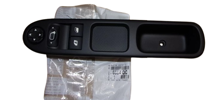 Panel Przełącznik Szyb Citroen Peugeot 6554Qc Oryginał ORG 6554QC