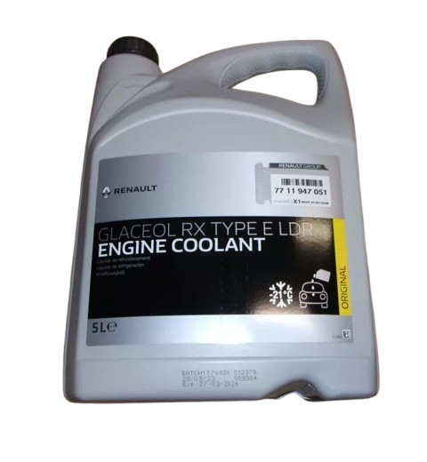 Płyn Chłodniczy 5L Renault Dacia 7711947051 Oryginał ORG 7711947051