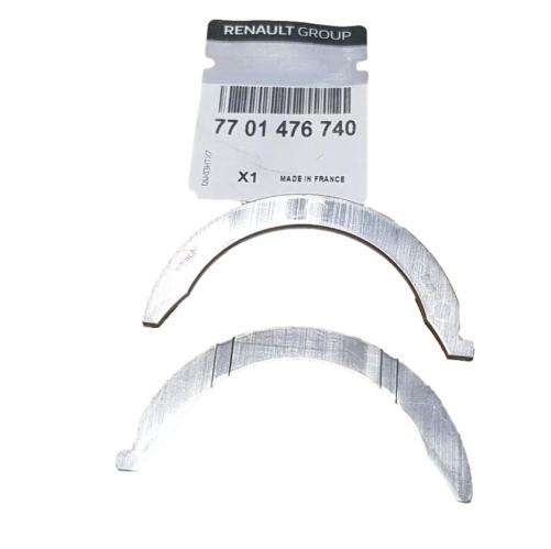 Półpierścienie Wału Korbowego Renault Dacia 7701476740 Oryginał ORG 7701476740