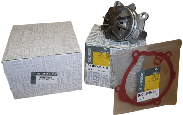 Pompa Wody Renault Dacia 7701474190 Oryginał ORG 7701474190