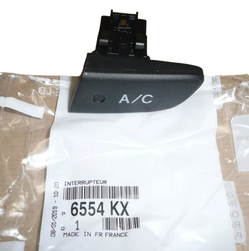 Przełącznik Klimatyzacji Citroen Peugeot 6554Kx Oryginał ORG 6554KX
