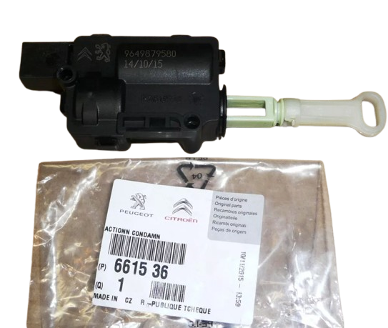 Siłownik Zamka Przód Citroen Peugeot 661536 Oryginał ORG 661536