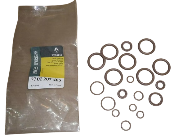 Uszczelki Układu Klimatyzacji Renault Dacia 7701207465 Oryginał ORG 7701207465