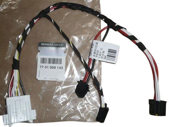 Wiązka Wentylatora Wnętrza Renault Dacia 7701059143 Oryginał ORG 7701059143