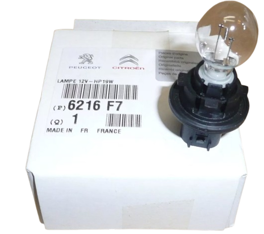 Żarówka Citroen Peugeot 6216F7 Oryginał ORG 6216F7