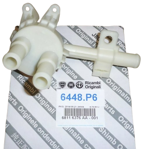 Zawór Nagrzewnicy Citroen Peugeot 6448P6 Oryginał ORG 6448P6