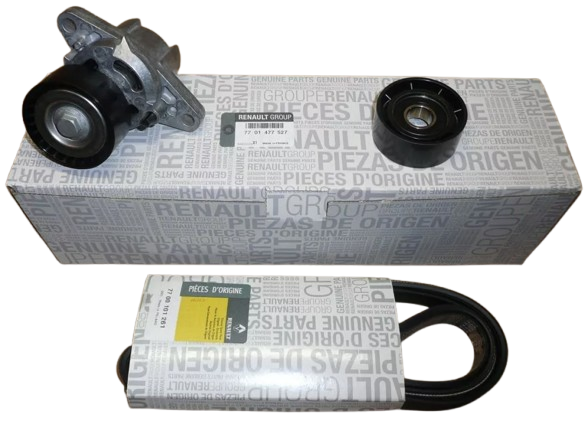Zestaw Paska Napędu Renault Dacia 7701477527 Oryginał ORG 7701477527