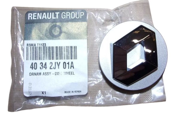 Dekielek Do Alufelgi Renault Dacia 40342Jy01A Oryginał 40342JY01A