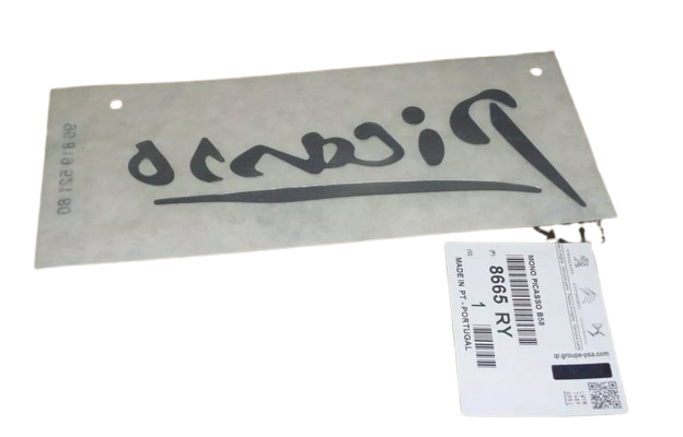 Emblemat Citroen Picasso 8665Ry Oryginał ORG 8665RY