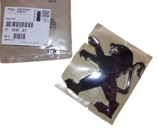 Emblemat Logo Peugeot 7810X7 Oryginał ORG 7810X7