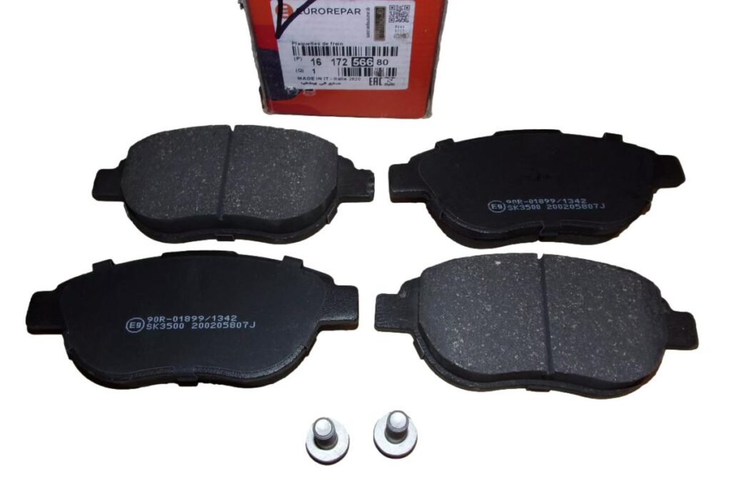 Klocki Hamulcowe Citroen Peugeot 1.4/1.6 1617256680 Eurorepar 1617256680