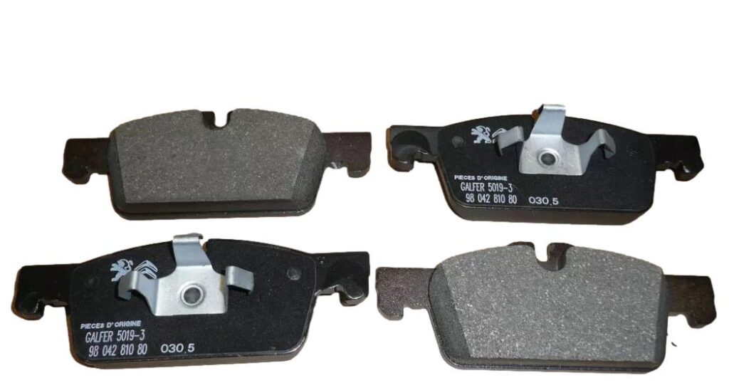 Klocki Hamulcowe Citroen Peugeot 1610103580 Oryginał 1610103580