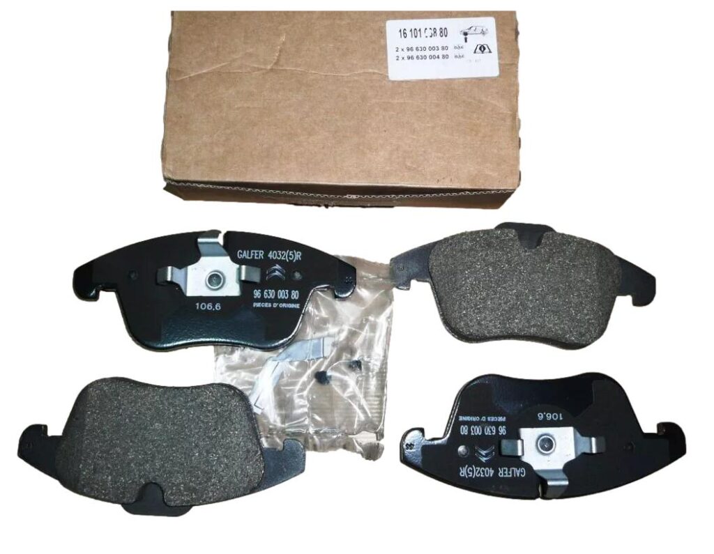 Klocki Hamulcowe Citroen Peugeot 1610103880 Oryginał 1610103880