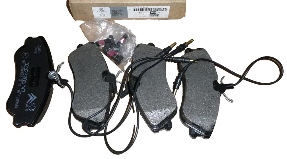 Klocki Hamulcowe Citroen Peugeot 1611335080 Oryginał 1611335080