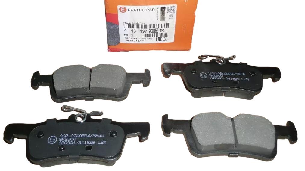 Klocki Hamulcowe Citroen Peugeot 1619791380 Eurorepar 1619791380