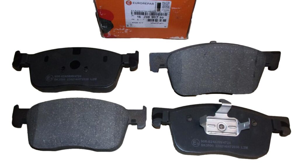 Klocki Hamulcowe Citroen Peugeot 1675991780 Eurorepar 1675991780