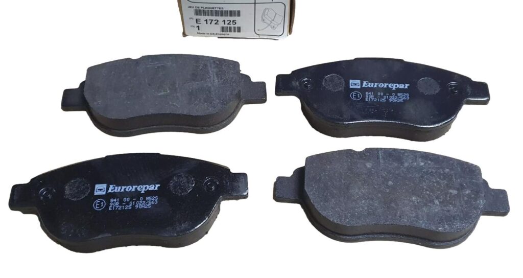 Klocki Hamulcowe Citroen Peugeot E172125 Eurorepar E172125