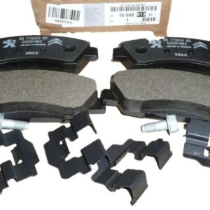 Klocki Hamulcowe Przód Citroen Peugeot 1608691380 Oryginał 1608691380