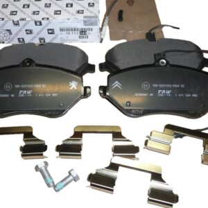 Klocki Hamulcowe Przód Citroen Peugeot 1611334980 Oryginał 1611334980