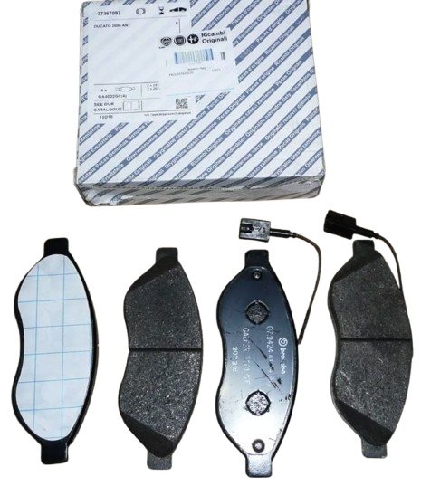 Klocki Hamulcowe Przód Citroen Peugeot 1612433880 Oryginał 1612433880
