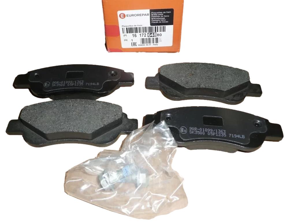 Klocki Hamulcowe Przód Citroen Peugeot 1617264880 Eurorepar 1617264880