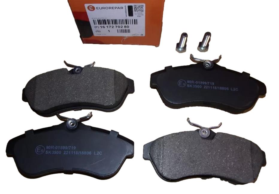 Klocki Hamulcowe Przód Citroen Peugeot 1617270280 Eurorepar 1617270280