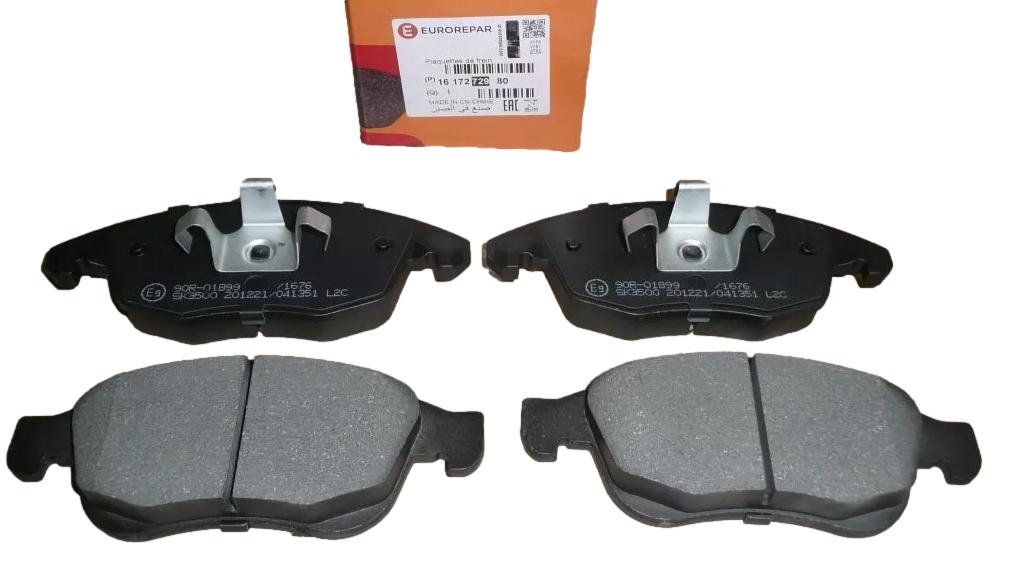 Klocki Hamulcowe Przód Citroen Peugeot 1617272980 Eurorepar 1617272980