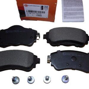 Klocki Hamulcowe Przód Citroen Peugeot 1617273280 Eurorepar 1617273280