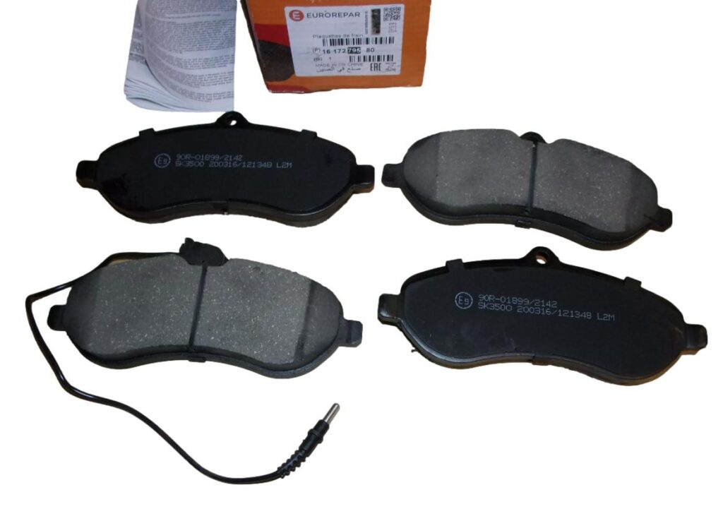 Klocki Hamulcowe Przód Citroen Peugeot 1617279580 Eurorepar 1617279580