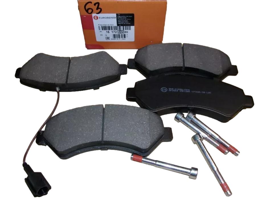 Klocki Hamulcowe Przód Citroen Peugeot 1617284580 Eurorepar 1617284580