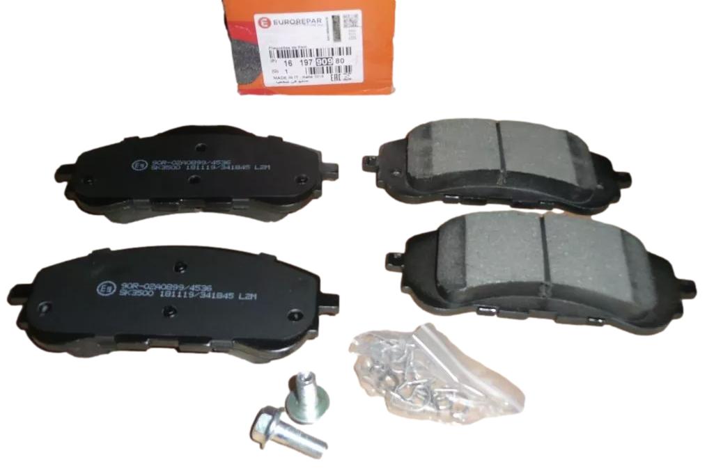 Klocki Hamulcowe Przód Citroen Peugeot 1619790980 Eurorepar 1619790980