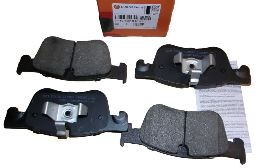 Klocki Hamulcowe Przód Citroen Peugeot 1619791080 Eurorepar 1619791080