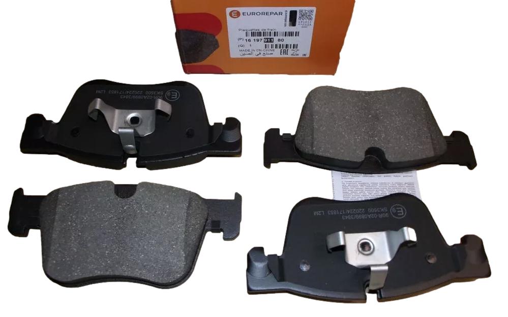 Klocki Hamulcowe Przód Citroen Peugeot 1619791180 Eurorepar 1619791180