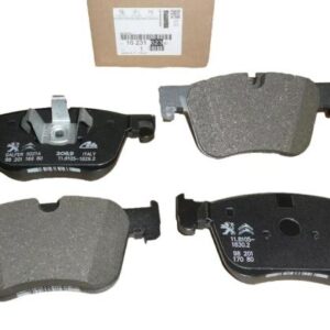 Klocki Hamulcowe Przód Citroen Peugeot 1623162380 Oryginał 1623162380
