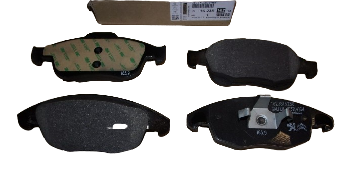 Klocki Hamulcowe Przód Citroen Peugeot 1623816280 Oryginał 1623816280