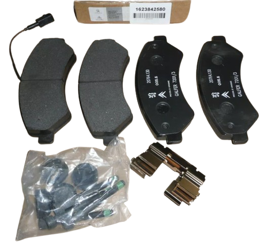 Klocki Hamulcowe Przód Citroen Peugeot 1623842580 Oryginał 1623842580