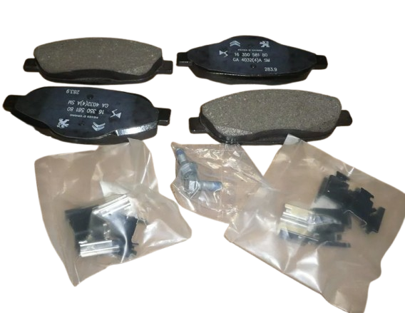 Klocki Hamulcowe Przód Citroen Peugeot 1635058180 Oryginał 1635058180