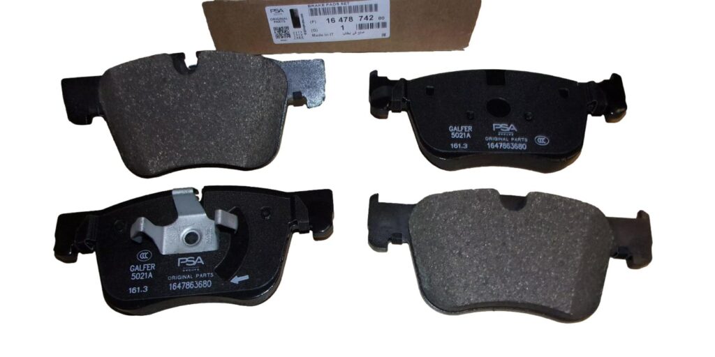 Klocki Hamulcowe Przód Citroen Peugeot  1647874280 Oryginał 1647874280
