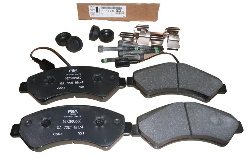 Klocki Hamulcowe Przód  Citroen Peugeot 1673603580 Oryginał 1673603580