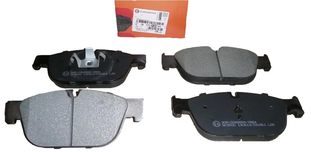 Klocki Hamulcowe Przód Citroen Peugeot1617272580 Eurorepar 1617272580