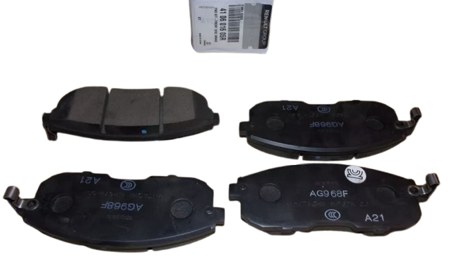 Klocki Hamulcowe Przód Renault Dacia 410601605R Oryginał 410601605R