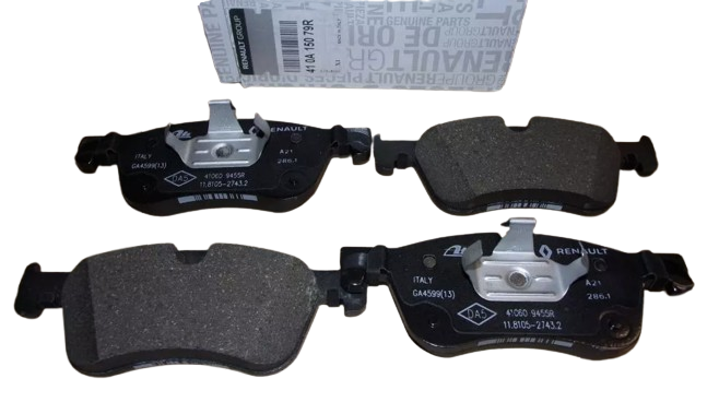 Klocki Hamulcowe Przód Renault Dacia 410A15079R Oryginał ORG 410A15079R