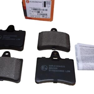 Klocki Hamulcowe Tył Citroen Peugeot 1617257280 Eurorepar 1617257280