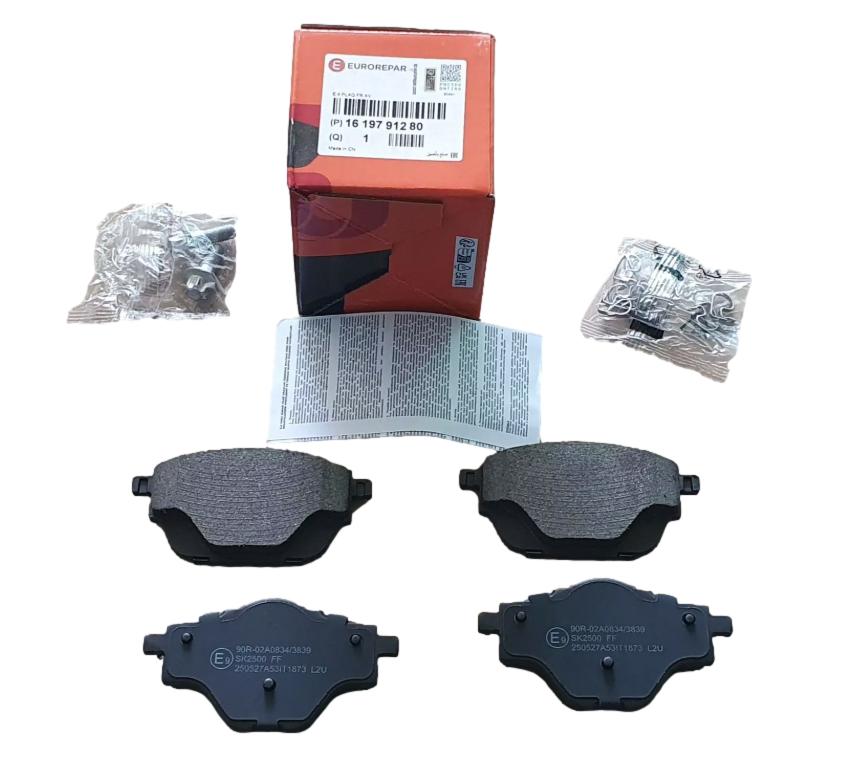 Klocki Hamulcowe Tył Citroen Peugeot 1619791280 Eurorepar 1619791280