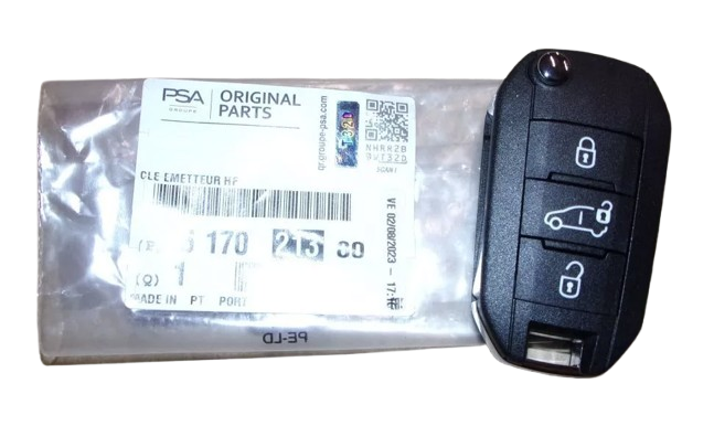 Klucz Citroen Peugeot 1617021380 Oryginał 1617021380